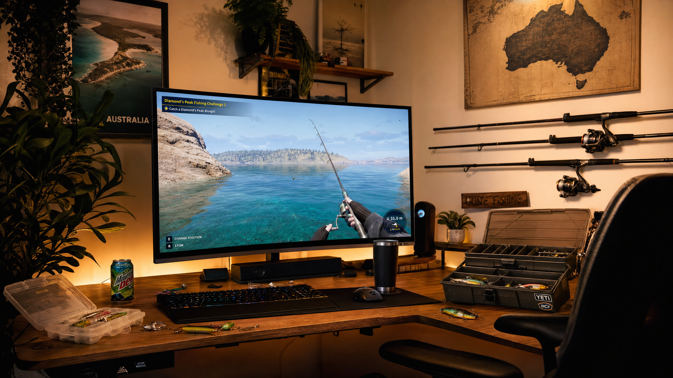 HookMasters gaming setup in Sydney